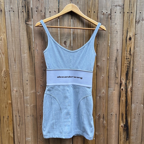 Alexander Wang bodycon Dress with Logo Band - Picture 1 of 8